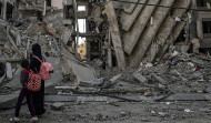 La destrucción de casi la mitad de las viviendas en Gaza es un crimen de guerra según un experto de la ONU
