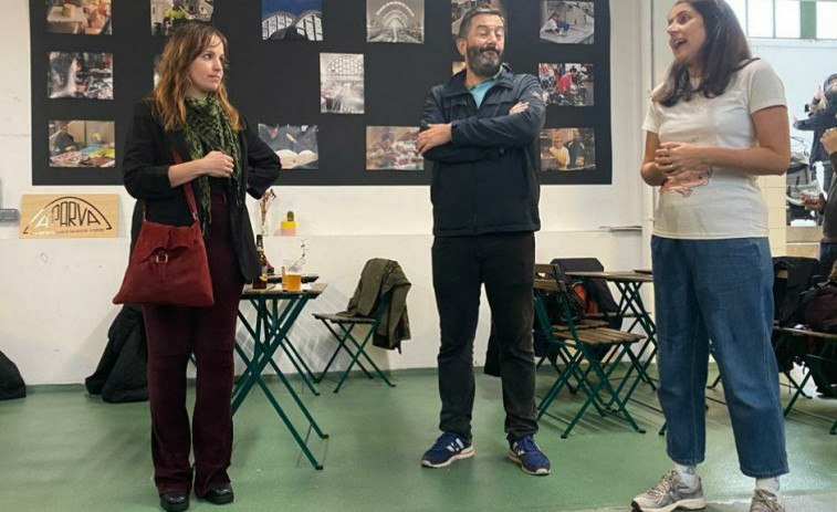 A Parva acolleu a inauguración da exposición ‘As praceiras fan a praza’ no FFoco