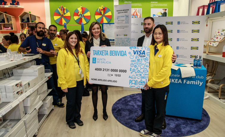 La Tarxeta Benvida se podrá usar en el Ikea de A Coruña