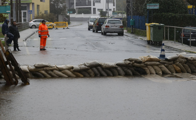 Inundaciones y desbordamientos por toda Galicia a causa del temporal