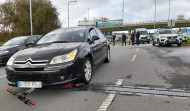 Herida grave una joven arrollada con su patinete en un accidente en A Grela