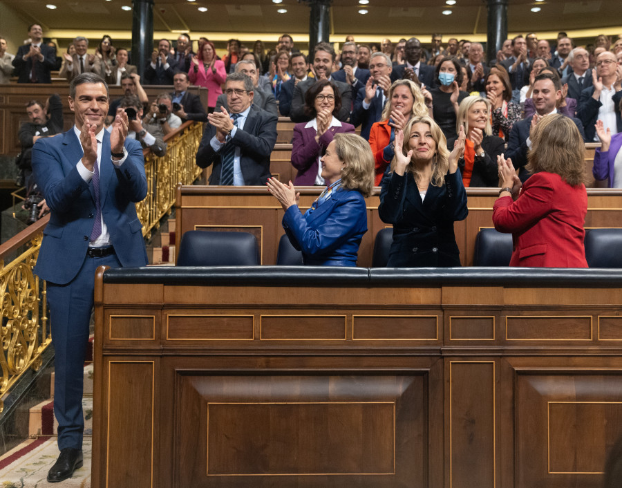 Zelenski, líderes de la UE y de Latinoamérica felicitan a Sánchez tras ser investido