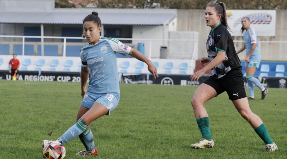 El Viajes InterRías ganó en su último partido en casa jugado en Baltar al Racing de Santander  mónica ferreirós