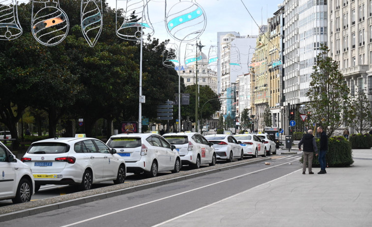 ¿Hacen falta más taxis en A Coruña? El sector considera que hay suficientes