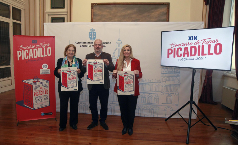 Descubre el mapa con las rutas y las tapas del concurso Picadillo de A Coruña