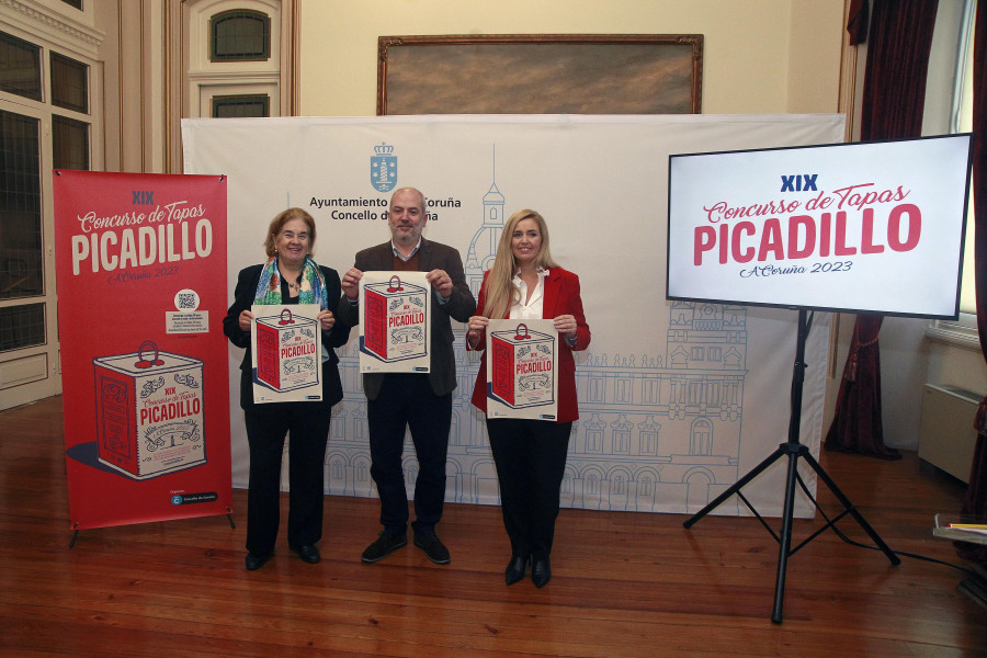 Descubre el mapa con las rutas y las tapas del concurso Picadillo de A Coruña