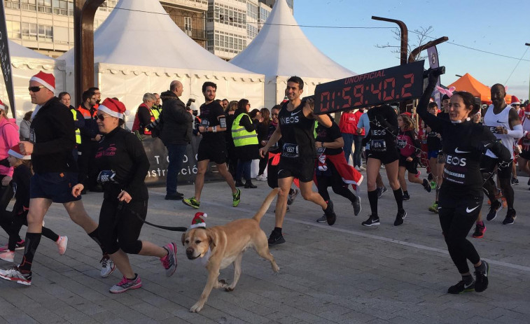 Cortes de tráfico en A Coruña por la celebración de la San Silvestre