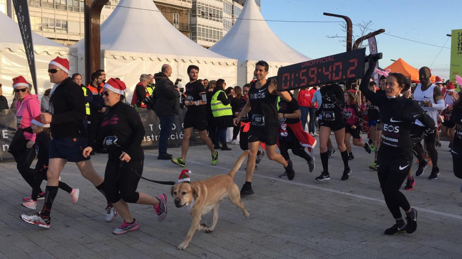 Cortes de tráfico en A Coruña por la celebración de la San Silvestre