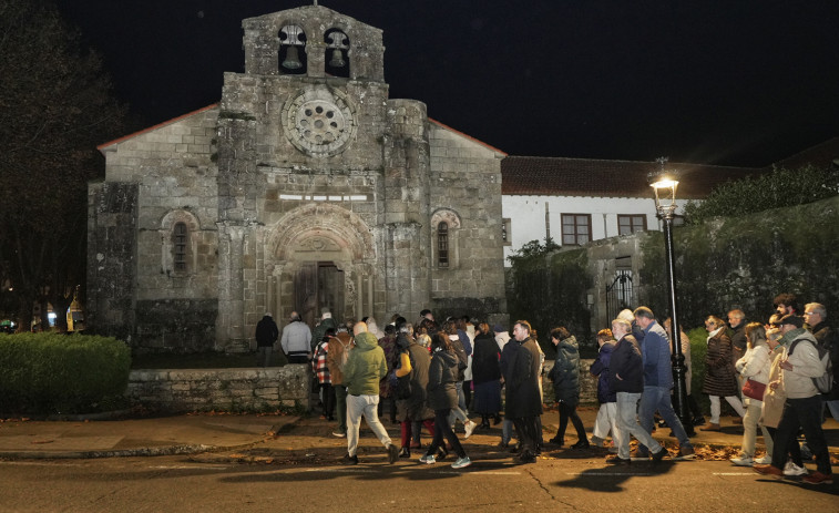 Cambre ya tiene fecha para la segunda visita nocturna a la iglesia de Santa María: 13 de diciembre