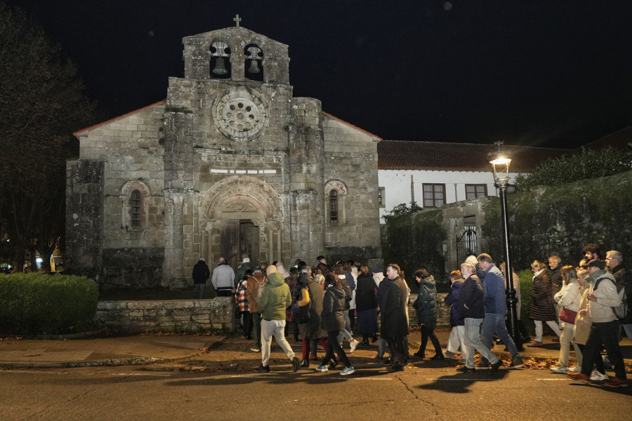 Cambre ya tiene fecha para la segunda visita nocturna a la iglesia de Santa María: 13 de diciembre