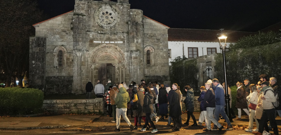 Cambre ya tiene fecha para la segunda visita nocturna a la iglesia de Santa María: 13 de diciembre
