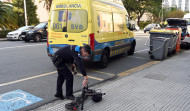 Tercer accidente con conductor de patinete herido en una semana en A Coruña