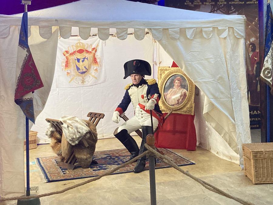 'Napoleón' va a ver su propia película en A Coruña