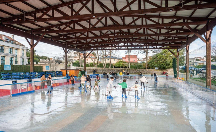 Oleiros confirma la apertura de la pista de hielo de Perillo este viernes