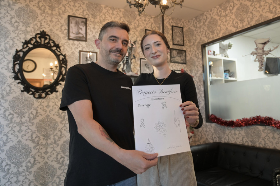 Reportaje | Tatuajes contra el cáncer desde O Burgo