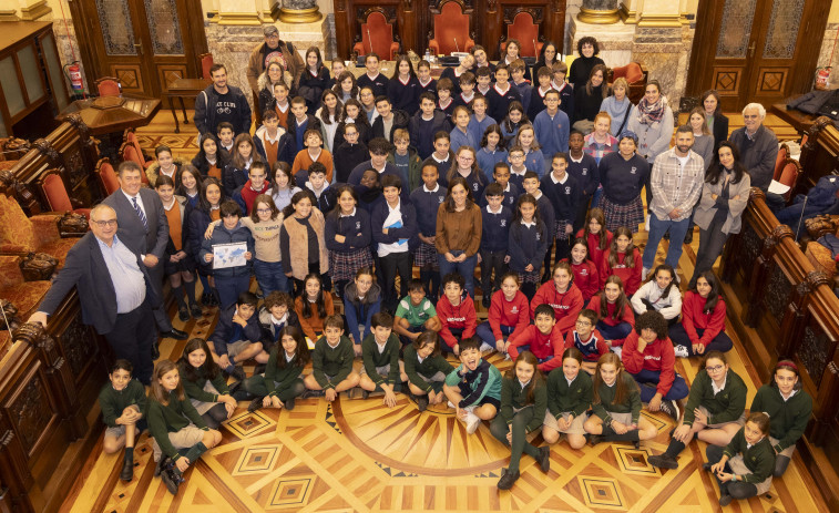 María Pita acoge un año más el Pleno Infantil