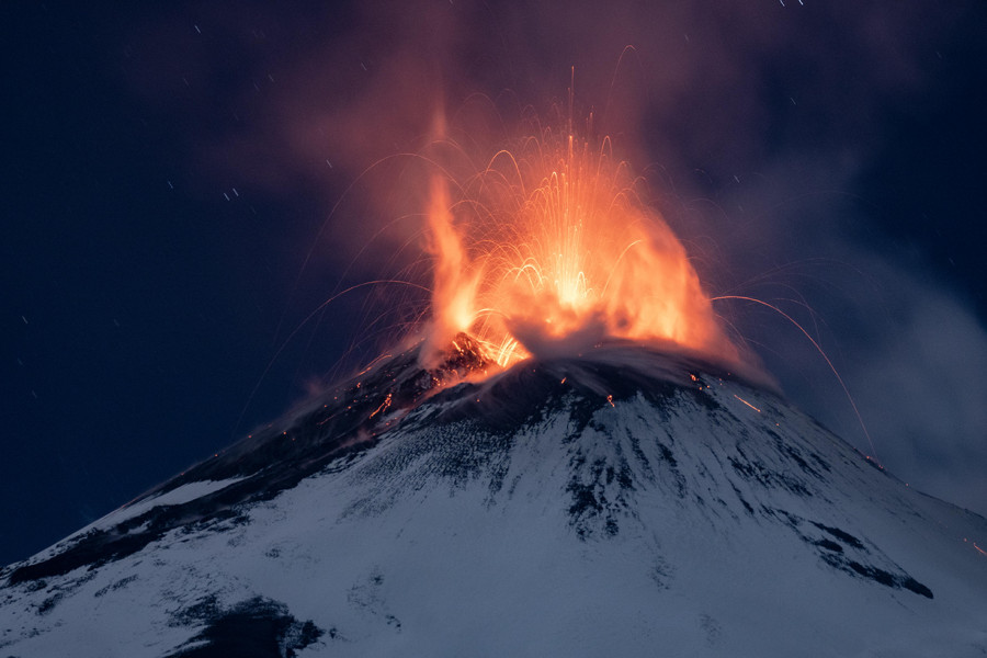 El Etna vuelve a activarse tras 250 "minierupciones" en los últimos diez días