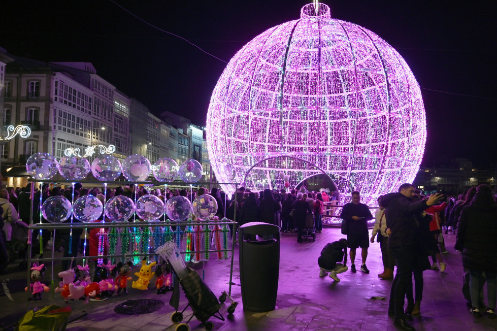A Coruña y suárea encienden la Navidad    @Pedro Puig (38)