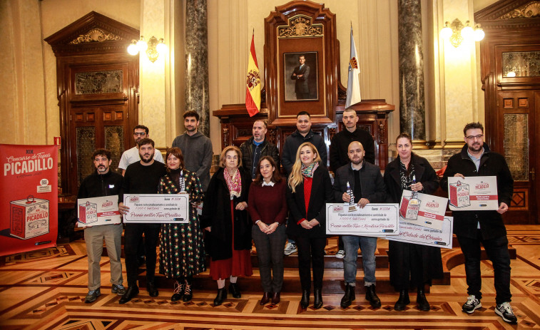 Las tapas de Ajetreo y Taberna Triay, ganadoras del concurso Picadillo de A Coruña