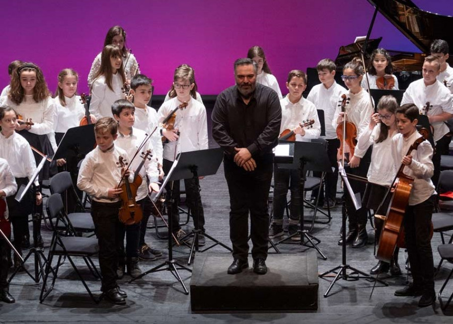 Los jóvenes de la Sinfónica de Galicia ofrecen este jueves y viernes sendos conciertos en A Coruña