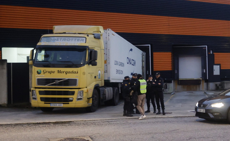 La Policía pone en libertad a los cuatro detenidos por el mayor alijo cocaína de la historia de Galicia
