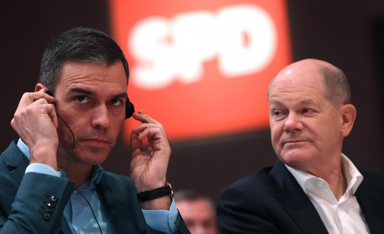 Pedro Sánchez se reúne en Berlín con el canciller alemán para abordar la agenda europea