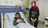 Enfermos de cáncer de Gaza esperan el fin de la guerra en un hospital de Jerusalén