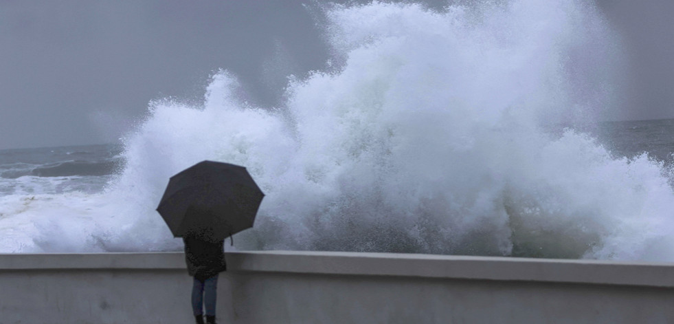 Toda Galicia estará en alerta este miércoles por la borrasca 'Nelson'