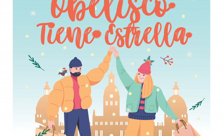 La Navidad en la Zona Obelisco de A Coruña: sorteos y descuentos para la pista de hielo