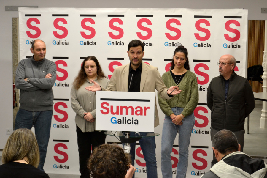Sumar no negociará coaliciones con el PSOE o Podemos en Galicia