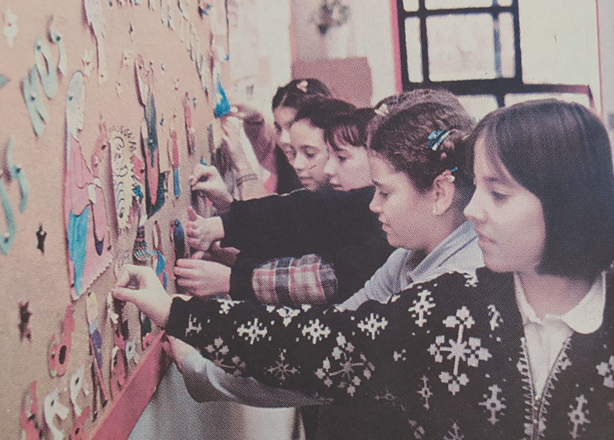 Estudiantes labaca navidad 1998