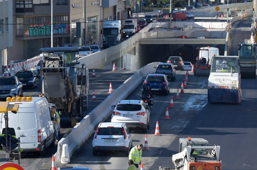 El túnel de Solymar en Oleiros abre este viernes, 22 de diciembre