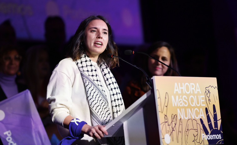 Irene Montero liderará la lista de Podemos a las elecciones europeas