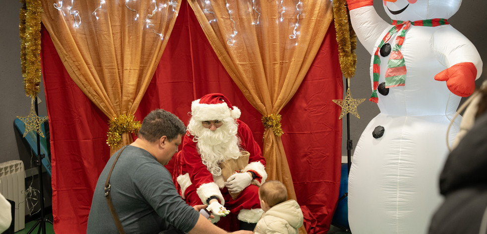 Papá Noel visita Culleredo