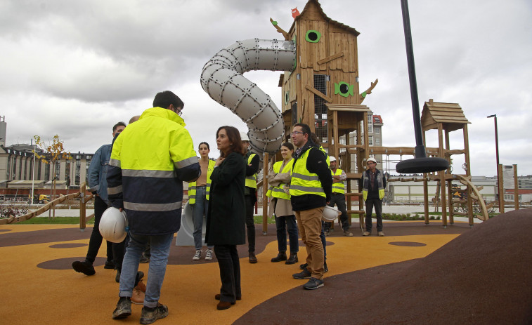 A Coruña inaugura este martes 19 el nuevo parque infantil de Xuxán