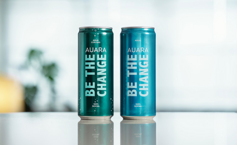 AUARA presenta su agua en lata