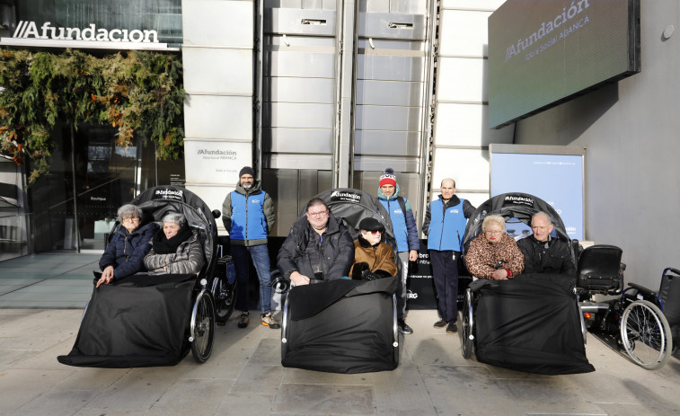 Más de 400 personas se beneficiaron en A Coruña del plan 'Pedalear y conversar' de Afundación
