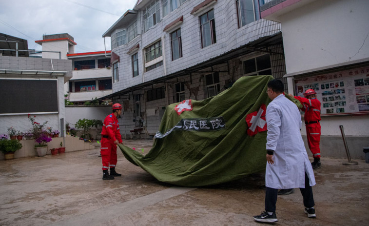 Registrado un terremoto de magnitud 6,2  en el noroeste de China