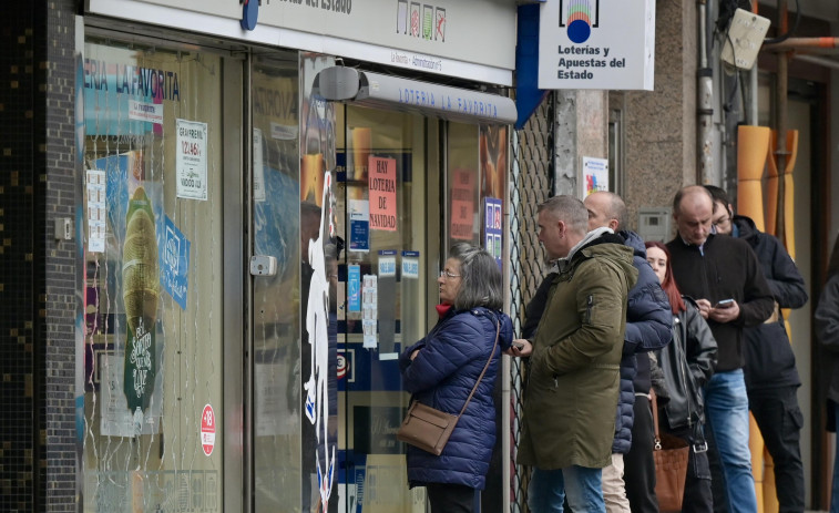 Un año con el doble de posibilidades de que toque el Gordo en A Coruña