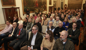 Recepción de Navidad en María Pita