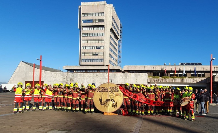 Los bomberos de Vigo abandonan la cabalgata de Reyes por la falta de personal