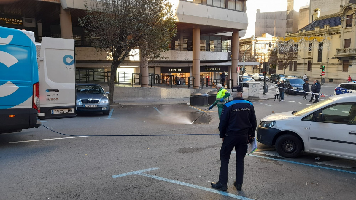 Limpieza calle sinfonica de galicia asesinato