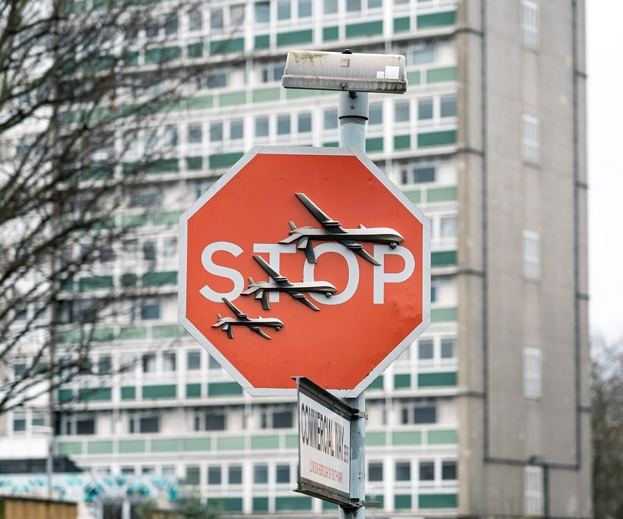 Detienen a un hombre por robar una obra de Banksy en Londres