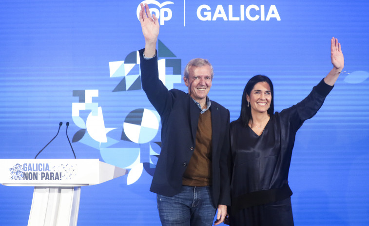 Los partidos gallegos aprovechan sus reacciones al rey para lanzar mensajes preelectorales