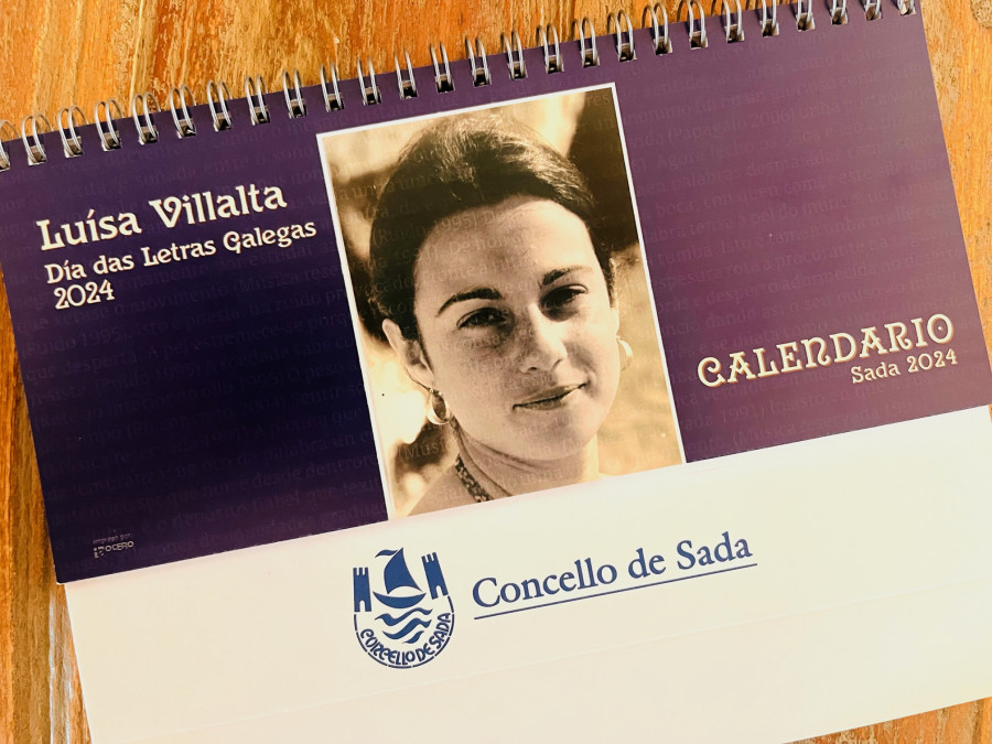 Reportaje | Un calendario especial para seguir desde  Sada el ‘Ano de Luisa Villalta’