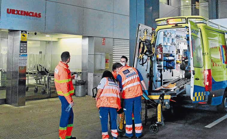 Urgencias aumenta su ocupación este martes y hay 30 personas más ingresadas con gripe