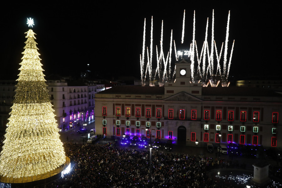 La Nochevieja deja en España miles de incidencias de tipo leve