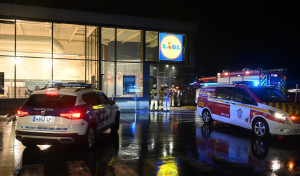 Incendio en un supermercado de Xuxán