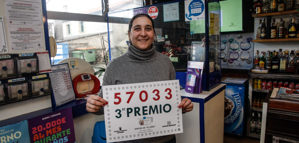 La administración de Bergondo dio un décimo del Tercer Premio de El Niño por máquina