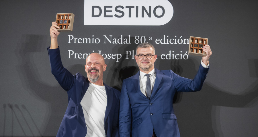 Los premios Nadal y Josep Pla se tiñen de negro con César Pérez Gellida y Jaume Clotet